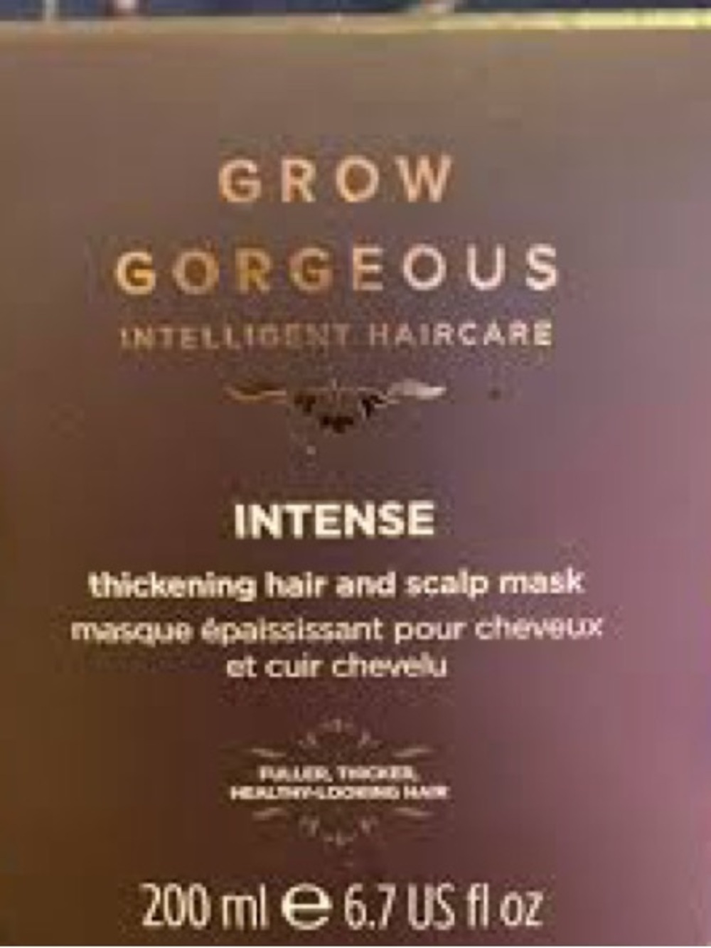 Intense Thickening Hair & Scalp Mask — Brown